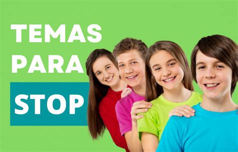 Temas para Stop: legais, diferentes, engraçados e muito mais.